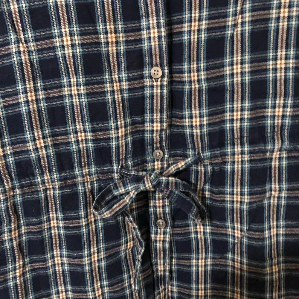 Flannel Tunic Dress - Picture 2 of 4